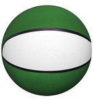 Rubber Basketball - Mini Size - Green