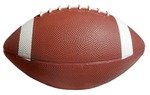 Rubber Football - Small - Brown