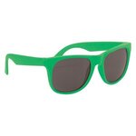 Rubberized Sunglasses - Green
