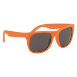 Rubberized Sunglasses - Orange