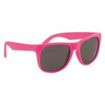 Rubberized Sunglasses - Pink