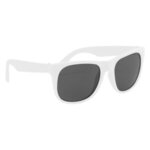 Rubberized Sunglasses - White
