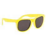 Rubberized Sunglasses - Yellow