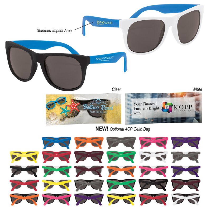 Main Product Image for Imprinted Rubberized Sunglasses