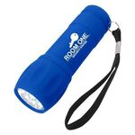 Rubberized Torch Light With Strap -  