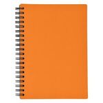 RUBBERY SPIRAL NOTEBOOK -  