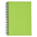 RUBBERY SPIRAL NOTEBOOK -  