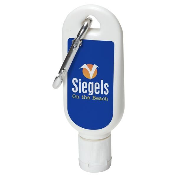 Main Product Image for Marketing Safeguard 1 Oz Sunscreen With Carabiner
