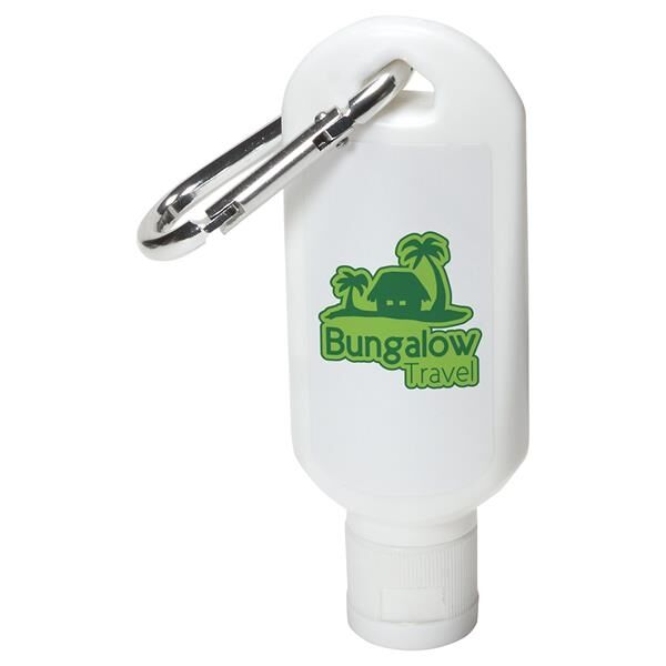 Main Product Image for Imprinted Safeguard 1.8 Oz Sunscreen With Carabiner