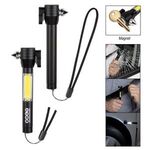 Safety Tool With COB Flashlight -  