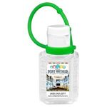 SanPal Compact Hand Sanitizer - Clear-white-lime