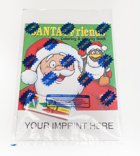 Main Product Image for Santa And Friends Coloring And Activity Book Fun Pack