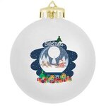 Buy Satin Finish Round Shatterproof Ornament 3.25"