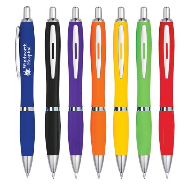 Main Product Image for Printed Satin Pen With Antimicrobial Additive