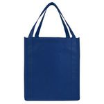 Saturn Jumbo Non-Woven Grocery Tote - Navy Blue