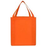 Saturn Jumbo Non-Woven Grocery Tote - Orange