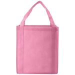 Saturn Jumbo Non-Woven Grocery Tote - Pink