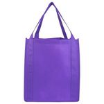 Saturn Jumbo Non-Woven Grocery Tote - Purple