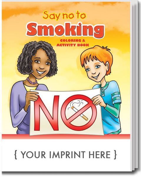 Main Product Image for Say No To Smoking Coloring Book USA Made