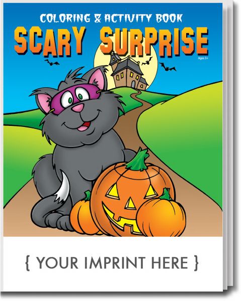 Main Product Image for Scary Surprise Coloring And Activity Book