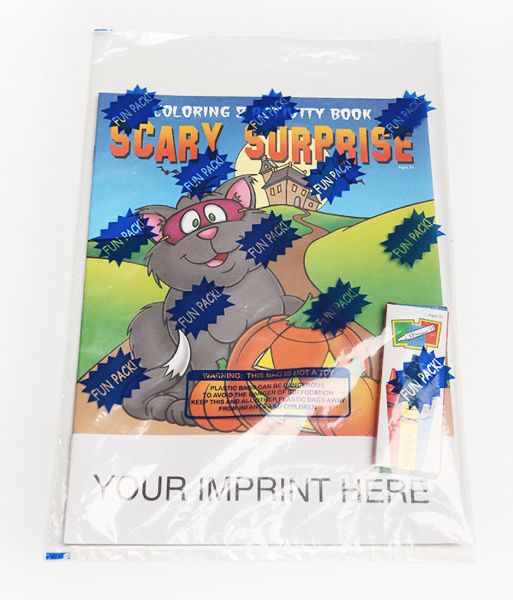 Main Product Image for Scary Surprise Coloring Book Fun Pack USA Made
