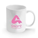 Seattle - 11 oz White Ceramic Mug -  