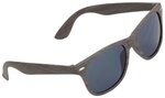 Sebring UV400 Wood Grain Sunglasses - Gray