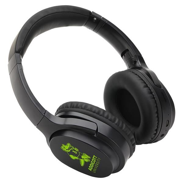Main Product Image for Imprinted Serenade Over-Ear Stereo Wireless Folding Headphones