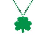 Shamrock Bead Medallion - Green