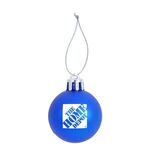 Shatterproof Christmas Ornament - Blue