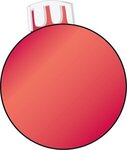 Shatterproof Christmas Ornament - Red