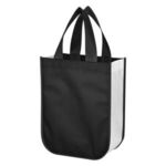 Shiny Non-Woven Shopper Tote Bag -  