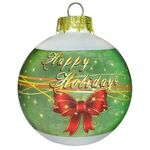 Shrink Band Ornament-Happy Holidays 80mm -  