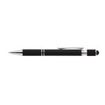 Siena Executive Aluminum Spin Top Stylus Pen - Metallic Black