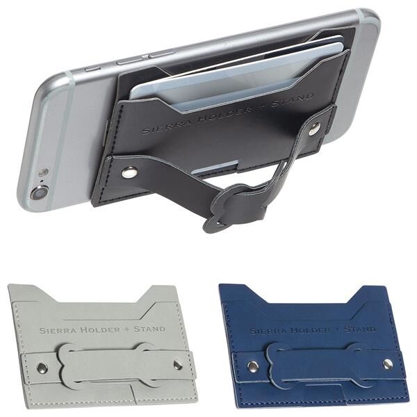 Main Product Image for Marketing Sierra Card Holder + Phone Stand