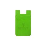Silicone Dual Pocket Phone Wallet -  Green