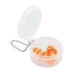 Silicone Earplug Keychain -  