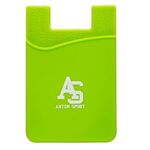 Silicone Phone Wallet - Green