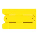 Silicone Phone Wallet with Stand - Yellow