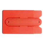 Silicone Stand & Wallet - Red