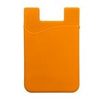 Silicone Wallet - Orange