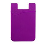 Silicone Wallet - Purple