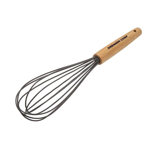 Main Product Image for Silicone Whisk With Bamboo Handle