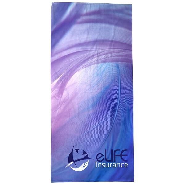 Main Product Image for Silk Touch Beach Blanket/Towel 35- x 70- 400GSM Poly/Cotton