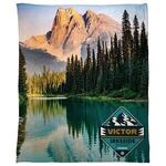 Silk Touch Sherpa Blanket 50- x 60- 420GSM - Full Color -  
