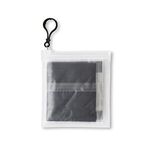 Single 3-Ply Mask Pack in PEVA Zip Bag - Black