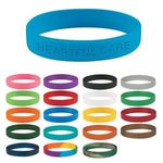 Single Color Silicone Bracelet -  