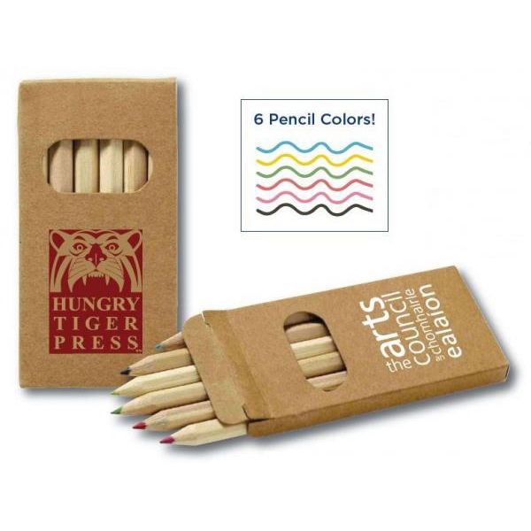 Main Product Image for Six Color Wooden Pencil Set In Box