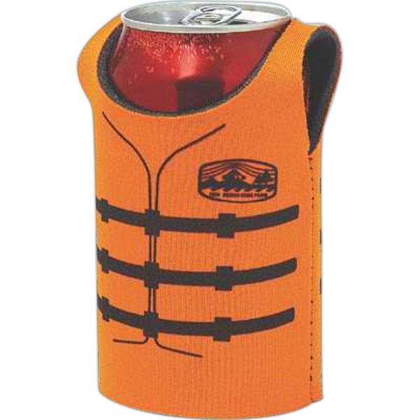 Main Product Image for Life Jacket Sleeveless Can Cooler
