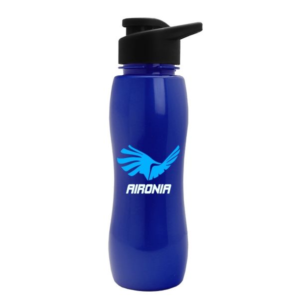 Main Product Image for Slim Grip - 25 Oz Metalike Bottle-Drink-Thru Lid